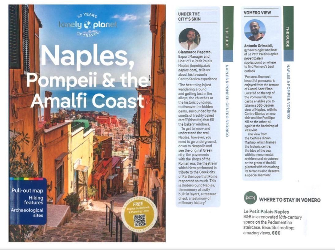 Le Petit Palais - Naples Bed and Breakfast Eksteriør billede